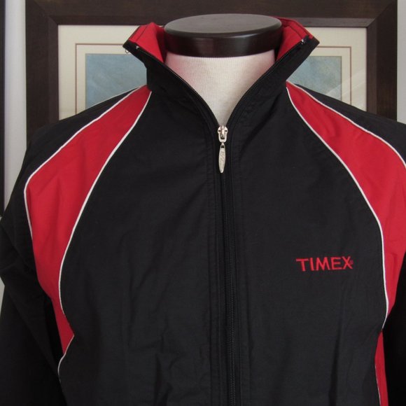 Vintage Timex Watch Promotional Jacket Women's Medium Made in Canada NOS EUC - Picture 3 of 13